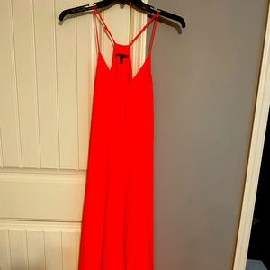 Red, Victoria secret, pleated maxi dress